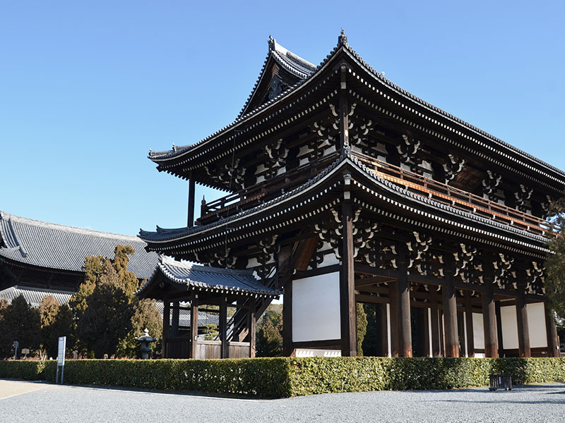東福寺山門と本堂（仏殿）